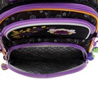 Рюкзак каркасный 35 х 28 х 15 см, Across, наполнение: мешок, пенал, брелок, фиолетовый - Фото 10