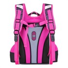 Ранец школьный Стандарт, раскладной, 35×22×12 см, Across 191, наполнение: мешок, розовый ACR=22-191-8 - Фото 3