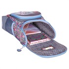 Ранец школьный Стандарт, раскладной, 35×22×12 см, Across 191, наполнение: мешок, серый ACR22-191-9 - Фото 8