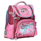 Ранец школьный Стандарт, раскладной, 36×29×17 см, Across 191, наполнение: мешок, розовый ACR22-191-10 - Фото 2