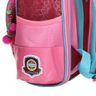 Ранец школьный Стандарт, раскладной, 36×29×17 см, Across 191, наполнение: мешок, розовый ACR22-191-10 - Фото 10