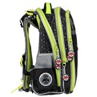 Рюкзак каркасный 36 х 29 х 17 см, Across 192, наполнение: мешок, серый/зелёный ACR22-192-5 - фото 21640514