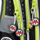 Рюкзак каркасный 36 х 29 х 17 см, Across 192, наполнение: мешок, серый/зелёный ACR22-192-5 - фото 21640520