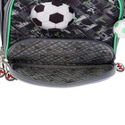 Рюкзак каркасный 36 х 28 х 11 см, Across 198, наполнение: мешок, серый/зеленый ACR22-198-1 - фото 21640620