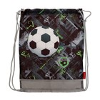 Рюкзак каркасный 36 х 28 х 11 см, Across 198, наполнение: мешок, серый/зеленый ACR22-198-1 - фото 21640621