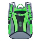 Рюкзак каркасный 36 х 28 х 11 см, Across 198, наполнение: мешок, серый/зеленый ACR22-198-1 - фото 21640613