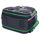 Рюкзак каркасный 36 х 28 х 11 см, Across 198, наполнение: мешок, серый/зеленый ACR22-198-1 - фото 21640616