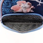 Рюкзак каркасный 36 х 28 х 11 см, Across 198, наполнение: мешок, синий/розовый ACR22-198-4 - фото 21640655