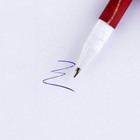 Ручка подарочная «Золотой учитель», пластик, синяя паста, 0,7 мм - Фото 4