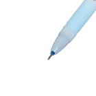 Ручка гелевая СО СТИРАЕМЫМИ ЧЕРНИЛАМИ, стержень синий 0,5мм, корпус с рисунком МИКС (ручки не пишут, требуется замена стержня) (комплект 12 шт) - фото 41945467