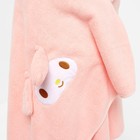 Полотенце детское Крошка Я «Зайчик», 70х140 см, цвет розовый, 100% полиэстер, 360г/м2 - Фото 4