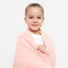 Полотенце детское Крошка Я «Зайчик», 70х140 см, цвет розовый, 100% полиэстер, 360г/м2 - Фото 5