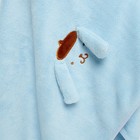 Полотенце детское Крошка Я «Зайчик», 70х140 см, цвет голубой, 100% полиэстер, 360г/м2 - Фото 5