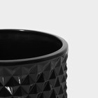 Сахарница стеклянная Доляна «Малифисента», 130 мл, 8,5×10см, цвет чёрный - фото 4354865