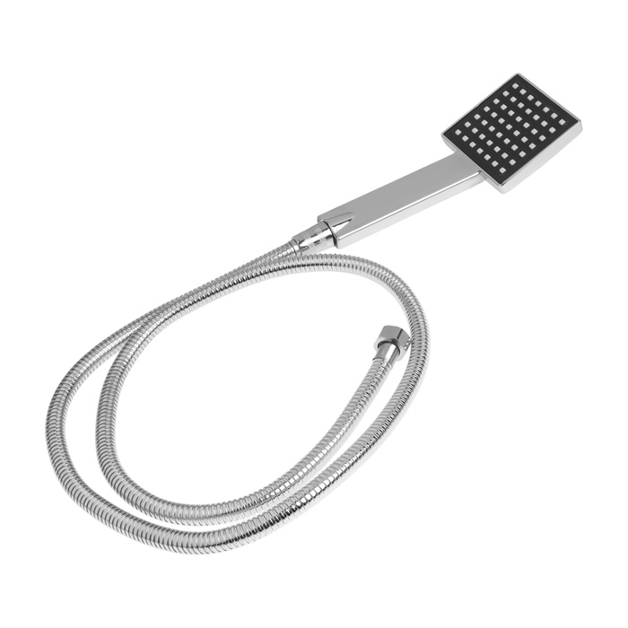 Душевая система ZEIN ZS-4, смеситель, тропическая и ручная лейка, латунь, хром - фото 18554237