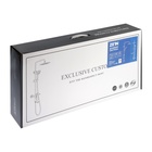 Душевая система ZEIN ZS-4, смеситель, тропическая и ручная лейка, латунь, хром - Фото 16