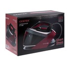 Парогенератор Centek CT-2301, 3200 Вт, керамическая подошва, 65 г/мин, 1.5 л, бордовый - фото 51455910 Парогенератор Centek CT-2301, 3200 Вт, керамическая подошва, 65 г/мин, 1.5 л, бордовый - фото 51455910