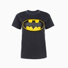 Футболка женская, цвет темно-серый меланж, летучая мышь, размер 52 - фото 21641092