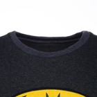 Футболка мужская, цвет темно-серый меланж, летучая мышь, размер 56 - фото 21641132