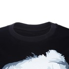 Футболка женская, цвет чёрный, джокер, размер 44 - фото 21641150