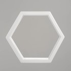 Полка «Хоннинг», 350 × 350, белая - Фото 5