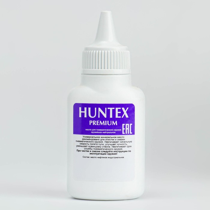 Масло оружейное нейтральное для пневматического оружия "Huntex premium" 40 мл - фото 1906019327