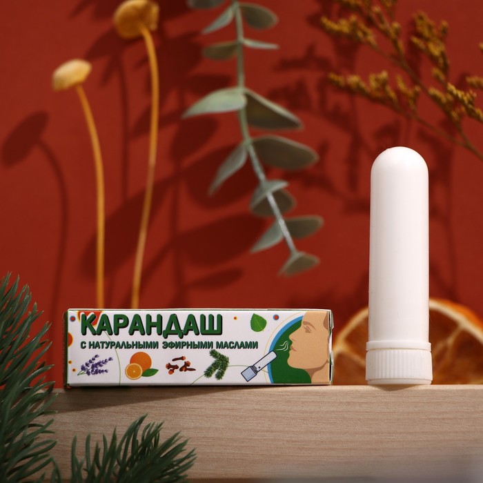 Карандаш-ингалятор от простуды с ментолом - Фото 1