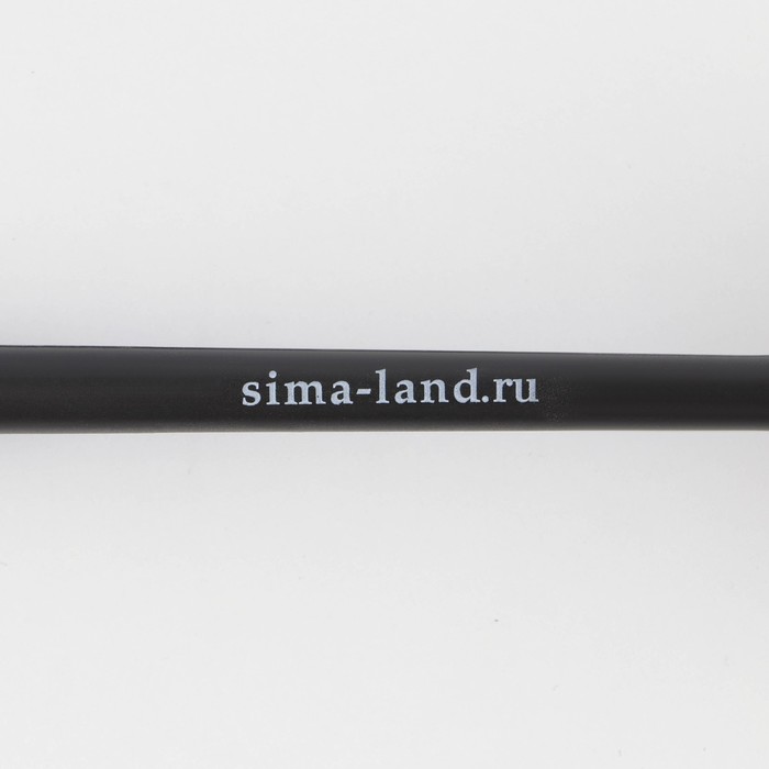 Ручка-колокольчик на подложке «Золотой учитель», пластик, синяя паста, 0.8 мм - фото 1904558020