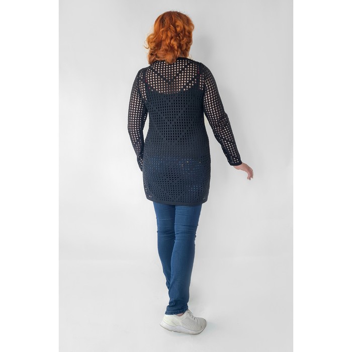 Кардиган женский, размер 52, цвет черный 54920