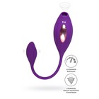 Вакуумный стимулятор клитора JOS Ginny, силикон, 31 см, цвет фиолетовый - Фото 11