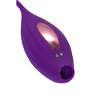 Вакуумный стимулятор клитора JOS Ginny, силикон, 31 см, цвет фиолетовый - Фото 3