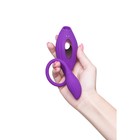 Вакуумный стимулятор клитора JOS Ginny, силикон, 31 см, цвет фиолетовый - Фото 8