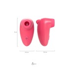 Вакуумный стимулятор клитора PPP CHUPA-CHUPA ZENGI ROTOR, ABS-пластик, 9 см, цвет розовый - Фото 3