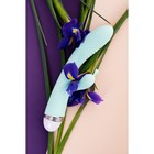 Вибратор Flovetta by Toyfa Iris с клиторальным стимулятором, силикон, 22 см, цвет голубой - Фото 11