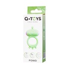 Виброкольцо на пенис A-Toys by TOYFA Fowd, силикон, d=2,6 см, цвет зелёный - Фото 9