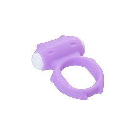 Виброкольцо на пенис A-Toys by TOYFA Zort, силикон, d=2 см, цвет фиолетовый