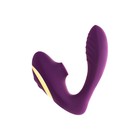Массажер с двойной стимуляцией L'EROINA by TOYFA Mave, силикон, 14 см, цвет фиолетовый - Фото 1