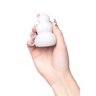 Мастурбатор нереалистичный MensMax Pucchi Combo, TPE, 6,5 см. цвет белый - Фото 3