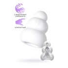 Мастурбатор нереалистичный MensMax Pucchi Cream, TPE, 6,5 см. цвет белый - фото 9805004