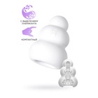 Мастурбатор нереалистичный MensMax Pucchi OCTOPUS, TPE, 6,5 см. цвет белый - Фото 1