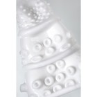 Мастурбатор нереалистичный MensMax Pucchi OCTOPUS, TPE, 6,5 см. цвет белый - Фото 7