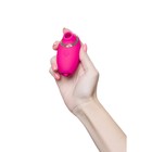 Многофункциональный стимулятор эрогенных зон JOS Nimka, силикон, 9 см, цвет розовый - Фото 8
