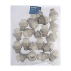 Муфта комбинированная ZEIN, полипропиленовая, американка, наружная резьба, d=20 мм х 3/4" 7551362