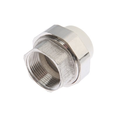 Муфта комбинированная ZEIN, полипропилен, американка, внутренняя резьба, d=32 мм × 1 1/4"