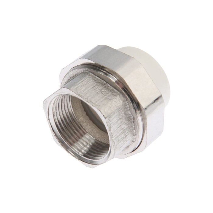 Муфта комбинированная ZEIN, полипропилен, американка, внутренняя резьба, d=32 мм × 1 1/4" - Фото 1