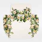 Коробка кондитерская с PVC-крышкой, упаковка, «Цветы», 25 х 22,5 х 10 см 7689856