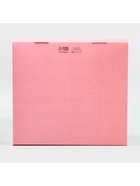 Коробка кондитерская с пластиковой крышкой, упаковка, «Розовый», 25 х 22,5 х 10 см 7689858