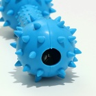 Жевательная игрушка для собак «Грозная гантель», 15×5 см, синяя - Фото 6