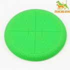Фрисби "Баскетбол", термопластичная резина, 23 см, зелёный - фото 9805126