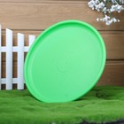 Фрисби "Баскетбол", термопластичная резина, 23 см, зелёный - фото 24642760